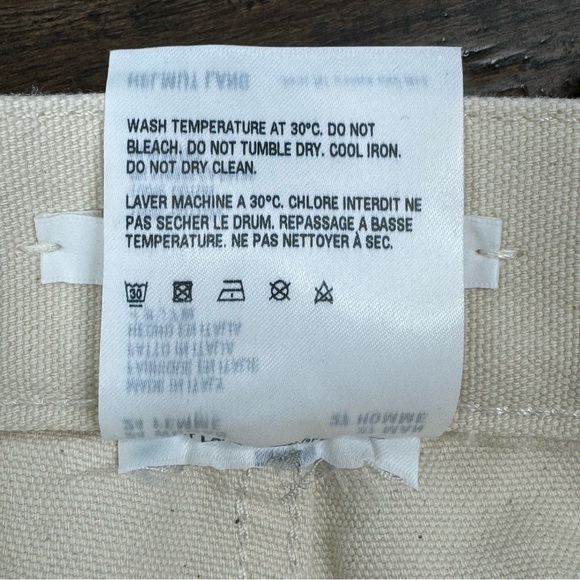 Helmut Lang Masc Lo Utility Natural jeans made in Italy - Picture 11 of 11